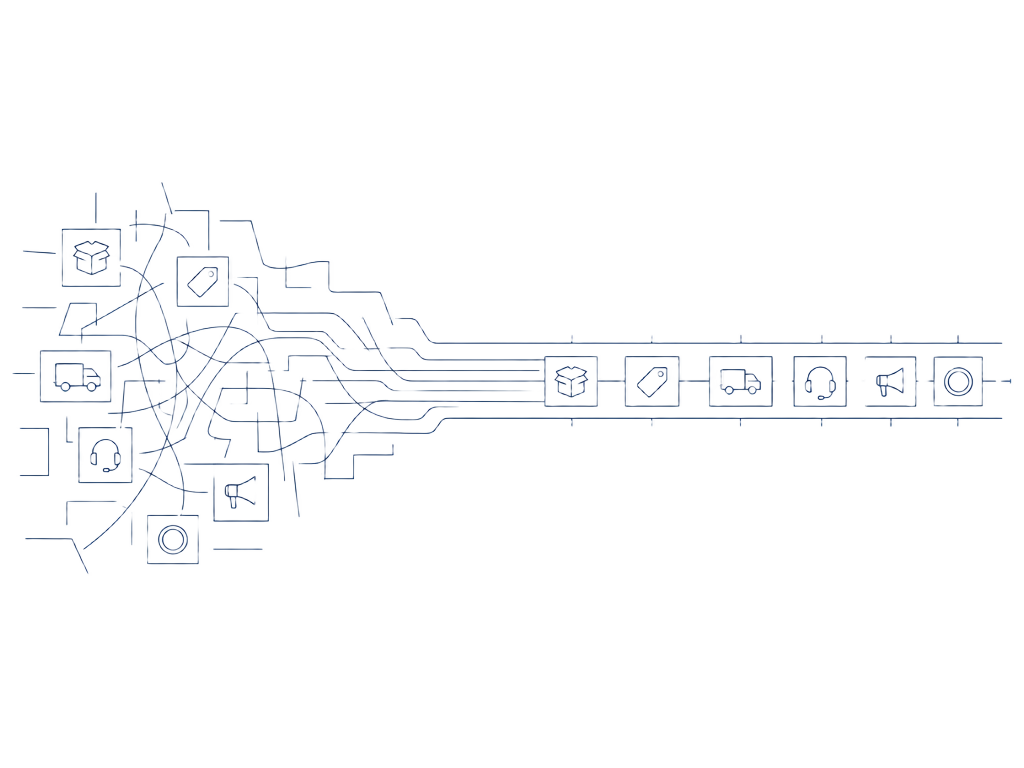 Disjointed operations resolving into one orchestrated system